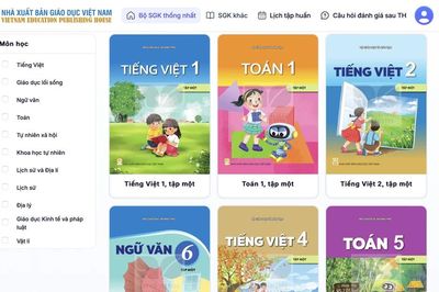 Sách giáo khoa cập nhật theo địa giới mới: Có thể tra cứu PDF miễn phí trực tuyến