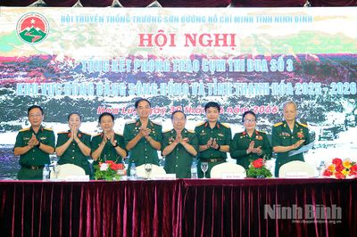 Hội Truyền thống Trường Sơn-Đường Hồ Chí Minh Cụm thi đua số 3 tổng kết phong trào thi đua năm 2025-2026