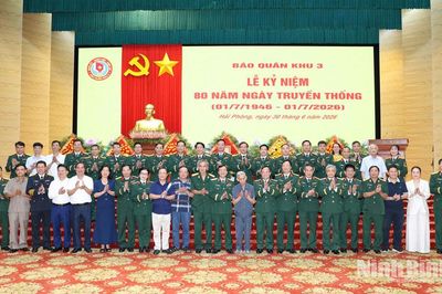 Báo Quân khu 3 kỷ niệm 80 năm Ngày truyền thống