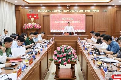 Ban Thường vụ Tỉnh ủy xem xét, quyết định một số nội dung theo thẩm quyền