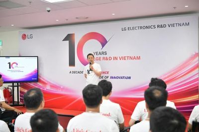 LG kỷ niệm 10 năm thành lập đơn vị nghiên cứu và phát triển (R&D) tại Việt Nam