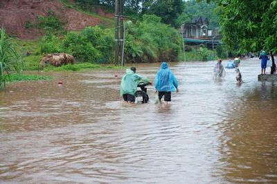 Tuyên Quang: Nước lũ trên sông Gâm lên cao, diễn biến phức tạp