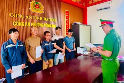 Hà Tĩnh: Khởi tố 5 đối tượng trộm cắp tài sản tại công trường nhà máy sản xuất mô tô điện