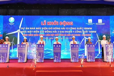 Cà Mau: Khởi động hai dự án điện gió hơn 5.300 tỷ đồng