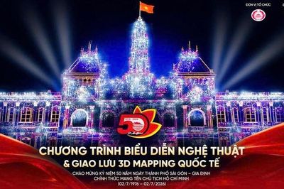 TP.HCM: Trung tâm thành phố rực rỡ, gấp rút hoàn thiện những hạng mục cuối cùng