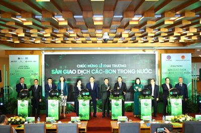 Sàn giao dịch các-bon chính thức vận hành, tiến thêm bước tới mục tiêu Net Zero 2050