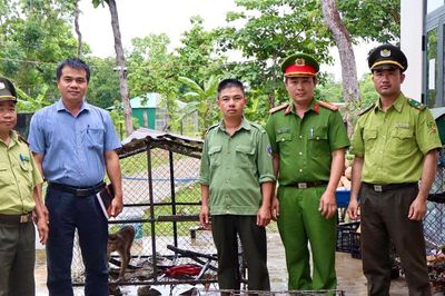 Đắk Lắk : Người dân tự nguyện giao nộp 3 cá thể khỉ quý hiếm