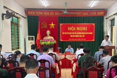 Cao Bằng: Cử tri kiến nghị xử lý hạ tầng, ngập úng và an toàn giao thông