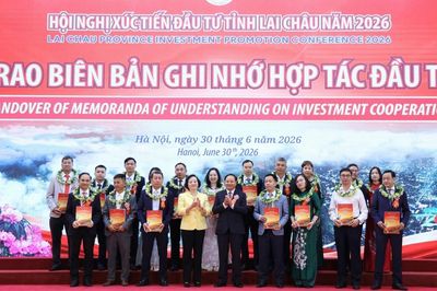 Lai Châu thu hút gần 200.000 tỷ đồng vốn đầu tư vào kinh tế xanh