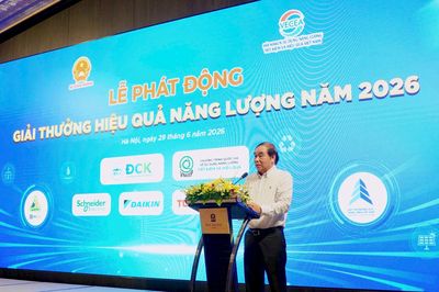 Phát động 'Giải thưởng hiệu quả năng lượng năm 2026'