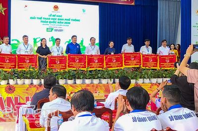Cà Mau giành 11 huy chương tại Giải thể thao học sinh phổ thông toàn quốc