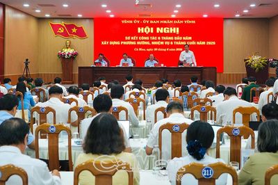 Cà Mau quyết tâm hoàn thành cao nhất các chỉ tiêu năm 2026