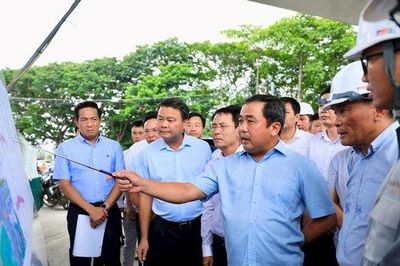 Bí thư Thành ủy Hà Nội Trần Đức Thắng: Kịp thời kiểm tra, xử lý trách nhiệm tập thể, cá nhân làm ảnh hưởng tiến độ các dự án