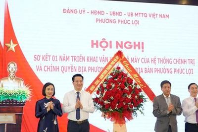 Phường Phúc Lợi: Bứt phá sau một năm vận hành mô hình chính quyền địa phương hai cấp