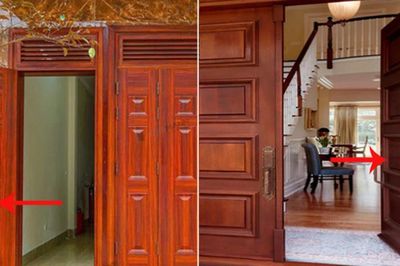 Nên thiết kế cửa chính mở ra hay mở vào để rước tài lộc?