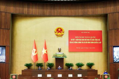 Hội nghị toàn quốc sơ kết 1 năm vận hành mô hình chính quyền 3 cấp