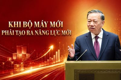 Khi bộ máy mới phải tạo ra năng lực mới