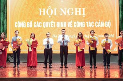 Đà Nẵng điều động, chỉ định cán bộ lãnh đạo nhiều sở, ngành, địa phương