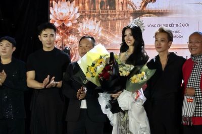 Trần Thị Thu Huyền đại diện Việt Nam tham dự Hoa hậu Di sản Toàn cầu
