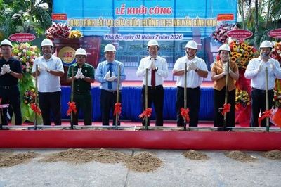 Xã Nhà Bè, Thành phố Hồ Chí Minh rót gần 700 tỷ đồng đầu tư hệ thống trường lớp trước năm học mới