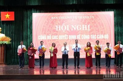Thành ủy Đà Nẵng công bố các quyết định về công tác cán bộ