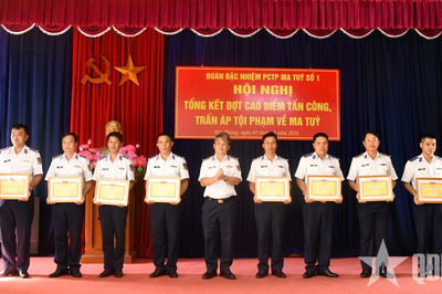 Đoàn Đặc nhiệm Phòng, chống tội phạm ma túy số 1: Phá 10 chuyên án, vụ án về ma túy