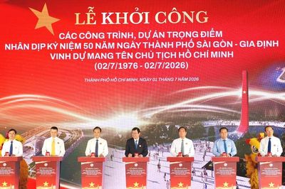 TPHCM khởi công 8 công trình, dự án trọng điểm chào mừng 50 năm thành phố mang tên Bác