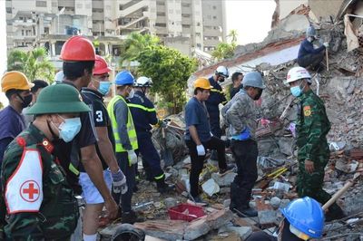Đoàn Quân đội nhân dân Việt Nam tích cực tìm kiếm nạn nhân động đất tại Venezuela