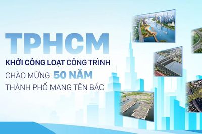 TPHCM khởi công loạt công trình chào mừng 50 năm Thành phố mang tên Bác