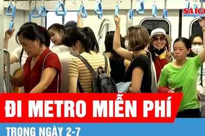 Ngày 2-7, hành khách đi Metro Bến Thành - Suối Tiên miễn phí