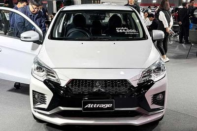 [GALLERY] Cận cảnh Mitsubishi Attrage 2026 - thiết kế 'lột xác', ADAS xịn sò