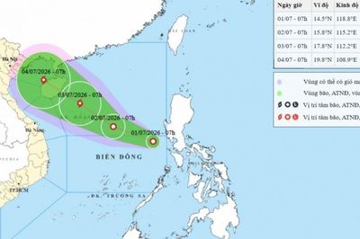 Áp thấp nhiệt đới trên Biển Đông có khả năng mạnh thành bão