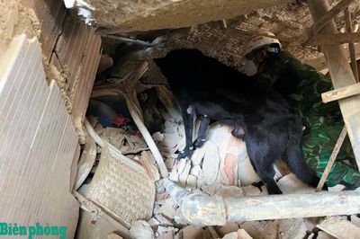 Đội công tác Bộ đội Biên phòng Việt Nam khẩn trương, trách nhiệm thực hiện nhiệm vụ tìm kiếm, cứu nạn tại hiện trường động đất ở Venezuela