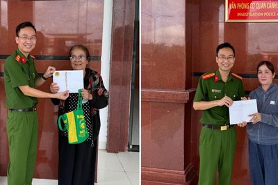 Công an tỉnh Tây Ninh trao trả tài sản hơn 77 triệu đồng cho các bị hại vụ cướp giật