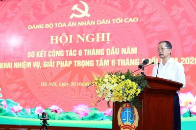 Nhiều giải pháp tối ưu được Chánh án Nguyễn Văn Quảng chỉ đạo