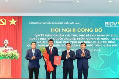 BIDV công bố nhân sự cấp cao, ông Lê Ngọc Lâm giữ chức Chủ tịch