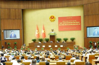 Hội nghị sơ kết 1 năm vận hành mô hình tổ chức tổng thể của hệ thống chính trị và mô hình chính quyền 3 cấp