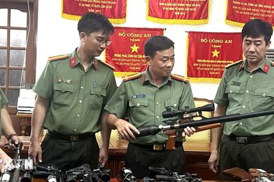 Quảng Trị: Triệt phá đường dây sản xuất, mua bán linh kiện súng quy mô lớn