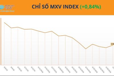 Lực mua chiếm ưu thế, MXV-Index tăng nhẹ lên 2.568 điểm phiên cuối tháng 6