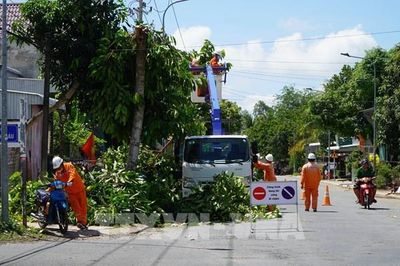 Ngành điện Đồng Tháp triển khai giải pháp an toàn mùa mưa