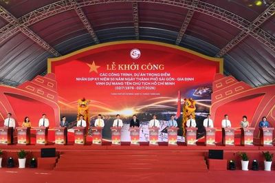 TP.HCM khởi công 8 dự án trọng điểm gần 9,6 tỷ USD