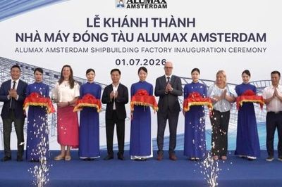 Khánh thành nhà máy đóng tàu Alumax Amsterdam tại Việt Nam