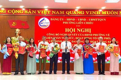 Phường Liên Chiểu thành lập Trạm Y tế và kiện toàn nhân sự tổ dân phố