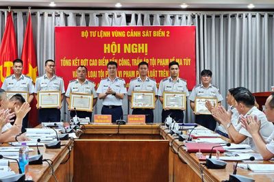 Vùng Cảnh sát biển 2 nâng cao hiệu quả đấu tranh phòng, chống tội phạm và vi phạm pháp luật trên biển