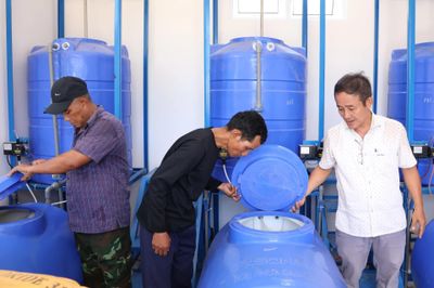 Khơi dòng nước sạch cho người dân miền núi