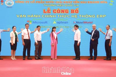 Công ty Cổ phần Nước giải khát Yến sào Khánh Hòa chính thức vận hành hệ thống quản trị doanh nghiệp toàn diện