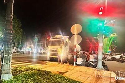 Công an phường Bảo An tìm nhân chứng vụ tai nạn chết người tại ngã 5 Phủ Hà