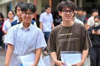 Top 100 thí sinh cao điểm nhất khối A00