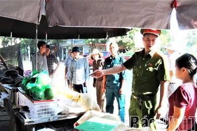 Công an xã Lập Thạch giữ vững bình yên nơi cơ sở