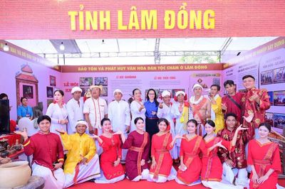 Lâm Đồng giành 10 huy chương tại Ngày hội Văn hóa dân tộc Chăm